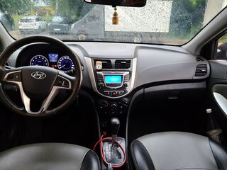 2012 Hyundai Solaris I, фиолетовый, 680000 рублей, вид 5