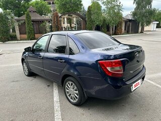 2012 Lada (ВАЗ) Granta I, синий, 460000 рублей, вид 3