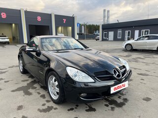 2007 Mercedes-Benz SLK-Класс 200 II (R171), чёрный, 1250000 рублей, вид 3