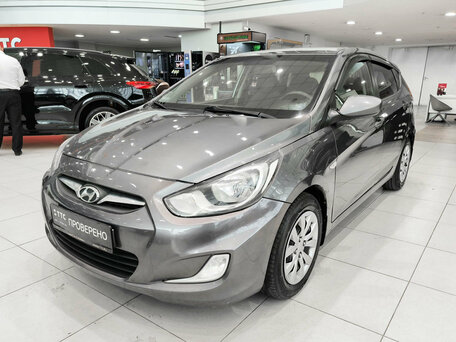 2011 Hyundai Solaris I, серый, 505000 рублей, вид 1