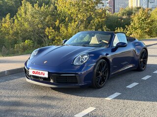 2019 Porsche 911 Carrera 4S VIII (992), синий, 12990000 рублей, вид 1