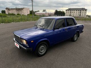 2005 Lada (ВАЗ) 2107, синий, 360000 рублей, вид 1