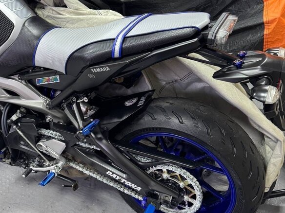2015 Yamaha MT-09 (FZ-09), синий, 800000 рублей - вид 19