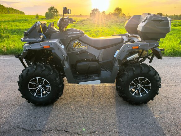 2022 Stels ATV-850 Guepard Trophy, чёрный, 850000 рублей - вид 13