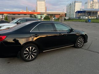 2012 Toyota Camry VII (XV50), чёрный, 1300000 рублей, вид 2