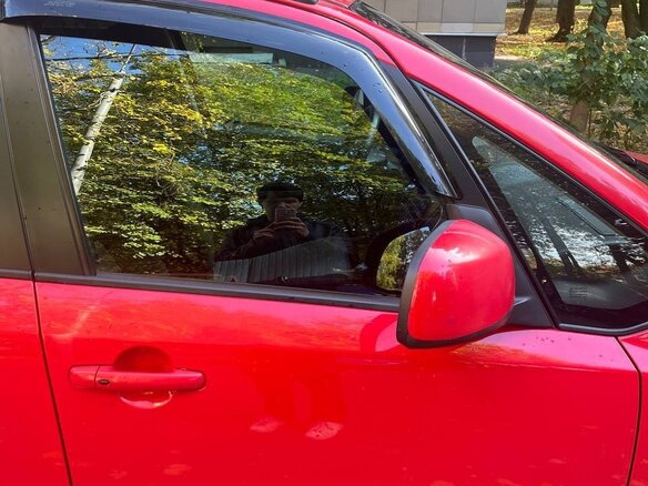 2008 Suzuki SX4 I (Classic), красный - вид 7