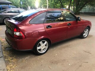 2008 Lada (ВАЗ) Priora I, красный, 350000 рублей, вид 3
