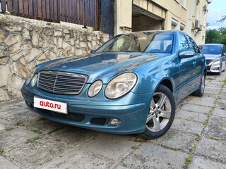 2002 Mercedes-Benz E-Класс 220 III (W211, S211), зелёный, 750000 рублей, вид 4