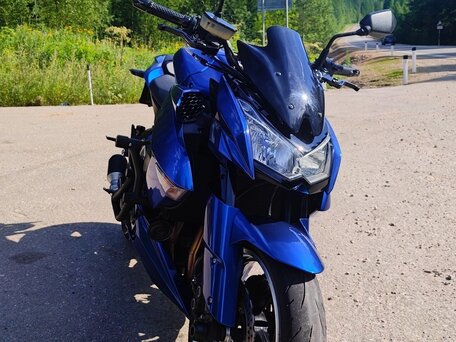 2011 Kawasaki Z 1000, синий, 900000 рублей, вид 5