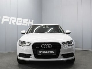 2013 Audi A6 IV (C7), белый, 1480000 рублей, вид 3