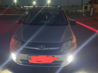 2013 Lada (ВАЗ) Granta I, серебристый, 395000 рублей, вид 1