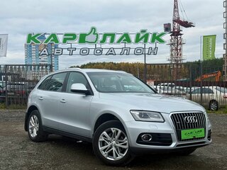 2013 Audi Q5 I (8R) Рестайлинг, серебристый, 1769000 рублей, вид 1