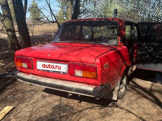 1993 Lada (ВАЗ) 2105, красный, 80000 рублей, вид 1