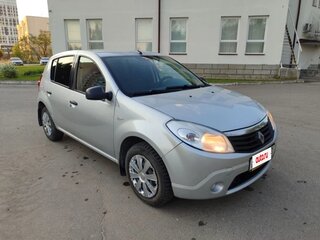 2014 Renault Sandero I, серый, 480000 рублей, вид 1
