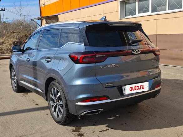 2021 Chery Tiggo 7 Pro I, серый, 1800000 рублей - вид 7
