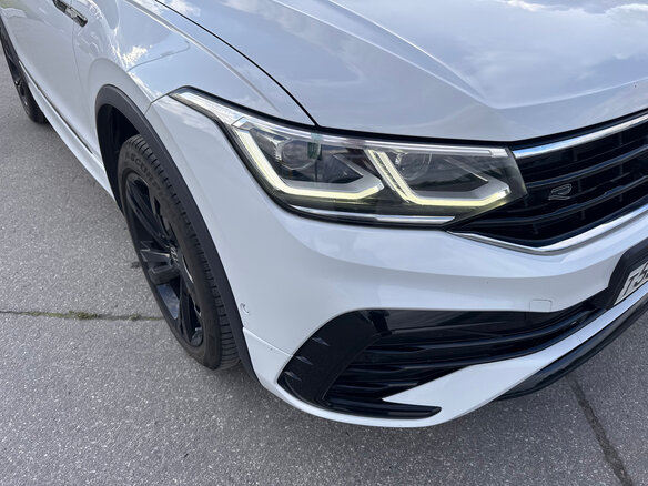 2021 Volkswagen Tiguan II Рестайлинг, белый, 3400000 рублей - вид 7