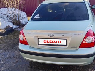 2004 Hyundai Elantra III (XD2) Рестайлинг, серый, 315000 рублей, вид 1