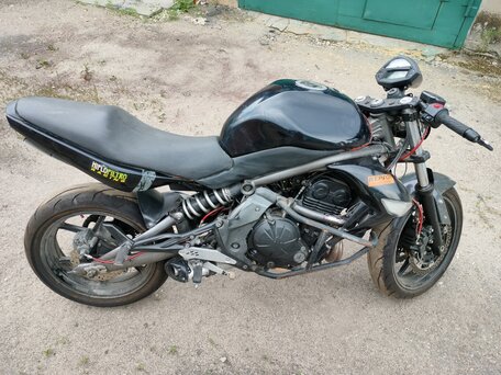 2009 Kawasaki ER-6N, чёрный, 300000 рублей, вид 5