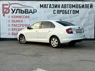 2017 Skoda Rapid I Рестайлинг, белый, 1148000 рублей, вид 4