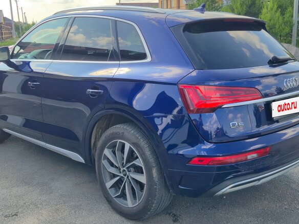 2021 Audi Q5 45 TFSI II (FY) Рестайлинг, синий, 4480000 рублей - вид 7