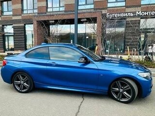 2019 BMW 2 серии F22 Рестайлинг, синий, 3300000 рублей, вид 5