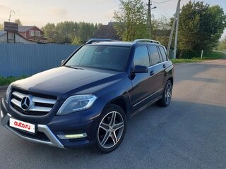 2013 Mercedes-Benz GLK-Класс 250 I (X204) Рестайлинг, синий, 1950000 рублей, вид 1