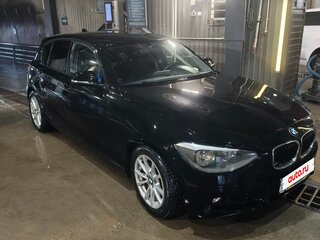 2011 BMW 1 серии 116i II (F20/F21), чёрный, 1200000 рублей, вид 1