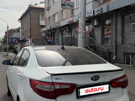 2014 Kia Rio III, белый, 250000 рублей, вид 4