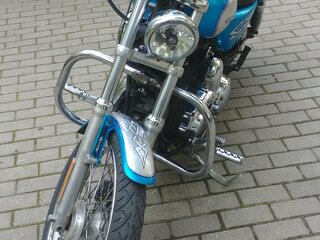 2006 Harley-Davidson Sportster 1200, голубой, 550000 рублей, вид 5