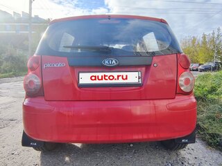 2009 Kia Picanto I Рестайлинг, красный, 300000 рублей, вид 4
