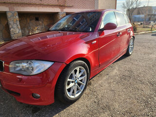 2007 BMW 1 серии 118i I (E81/E82/E87/E88), красный, 700000 рублей, вид 1
