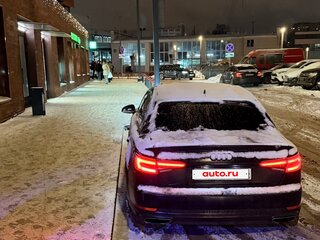 2018 Audi A4 V (B9), чёрный, 2459000 рублей, вид 4