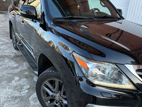 2014 Lexus LX 570 III Рестайлинг, чёрный, 5000000 рублей, вид 4