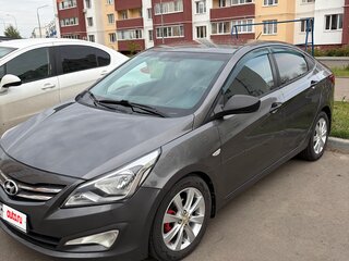 2014 Hyundai Solaris I Рестайлинг, серый, 700000 рублей, вид 1