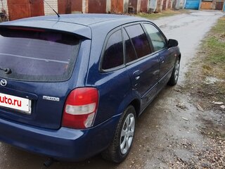 2001 Mazda 323 VI (BJ) Рестайлинг, синий, 250000 рублей, вид 4