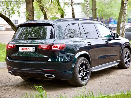 2020 Mercedes-Benz GLS 450 II (X167), зелёный, 5785000 рублей, вид 4