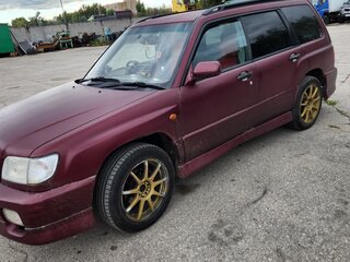 2000 Subaru Forester I Рестайлинг, пурпурный, 400000 рублей, вид 4