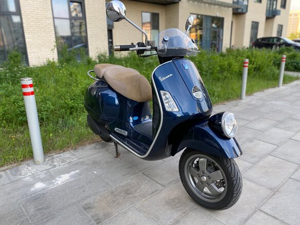 2009 Vespa GTV 250, синий, 369000 рублей