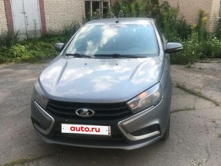 2016 Lada (ВАЗ) Vesta I, серый, 575000 рублей, вид 3
