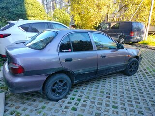 1998 Hyundai Accent I, фиолетовый, 105000 рублей, вид 2