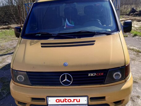 1998 Mercedes-Benz Vito, жёлтый, 470000 рублей, вид 1