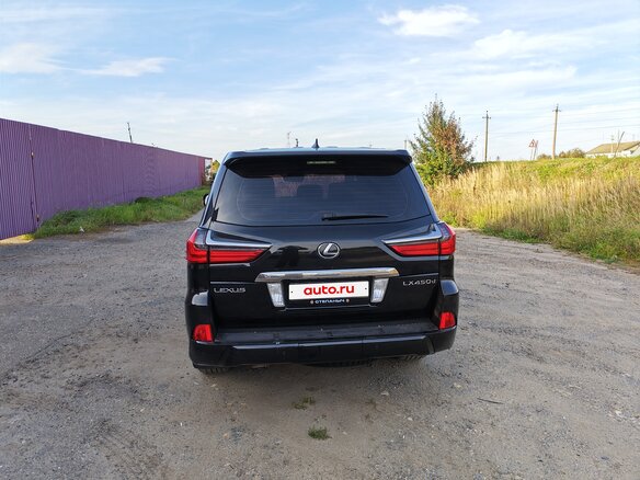 2017 Lexus LX 450d III Рестайлинг 2, чёрный, 7900000 рублей - вид 2