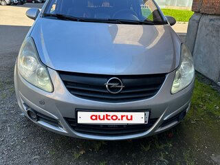 2007 Opel Corsa D, серебристый, 360000 рублей, вид 1