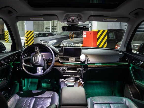 2019 Audi Q5 II (FY), чёрный, 3490000 рублей - вид 6