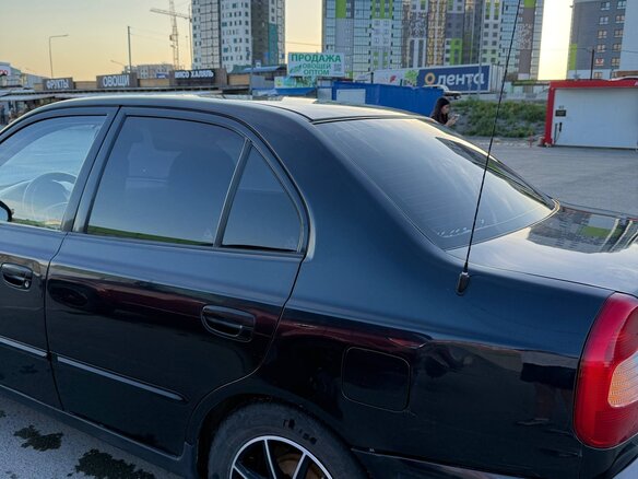 2008 Hyundai Accent ТагАЗ II, чёрный, 349000 рублей - вид 7