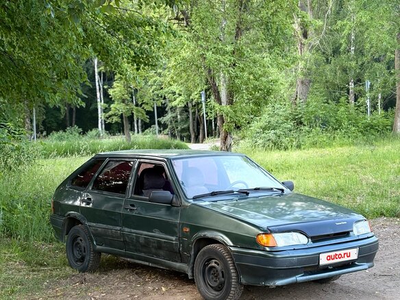 2007 Lada (ВАЗ) 2114, серый - вид 2