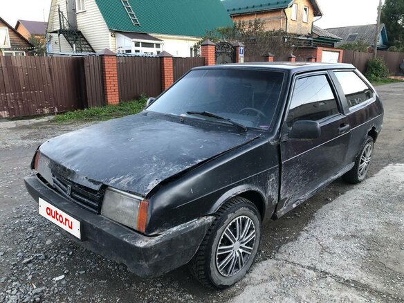 1997 Lada (ВАЗ) 2108, фиолетовый, 35000 рублей - вид 4