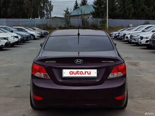 2012 Hyundai Solaris I, фиолетовый, 649000 рублей, вид 3