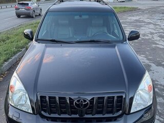 2003 Toyota Land Cruiser Prado 4-speed 120 Series, чёрный, 1900000 рублей, вид 2