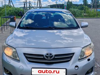 2007 Toyota Corolla X (E140, E150), серебристый, 550000 рублей, вид 1
